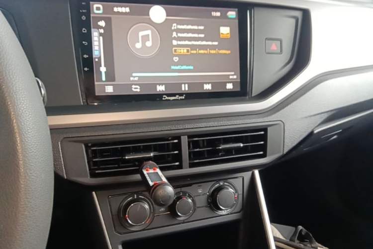 Used Volkswagen Polo 2019 Plus 1.5L Automatic Panoramic Enjoyment Edition Audio And AC Panel