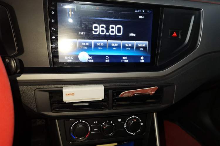 Used Volkswagen Polo 2019 Plus 1.5L Automatic Panoramic Enjoyment Edition Audio And AC Panel