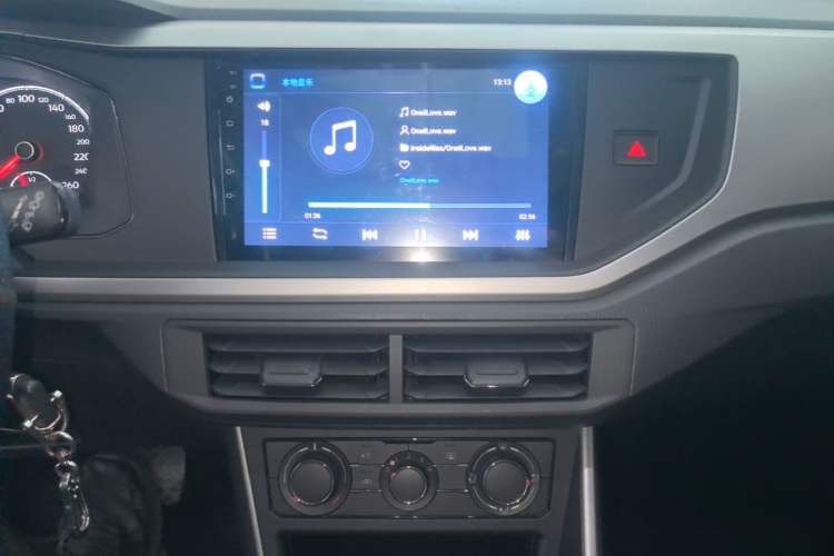 Used Volkswagen Polo 2019 Plus 1.5L Automatic Panoramic Enjoyment Edition Audio And AC Panel