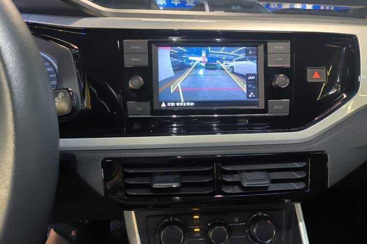 Used Volkswagen Polo 2019 Plus 1.5L Automatic Colorful Technology Edition Audio And AC Panel