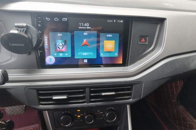 Used Volkswagen Polo 2019 Plus 1.5L Automatic Panoramic Enjoyment Edition Audio And AC Panel