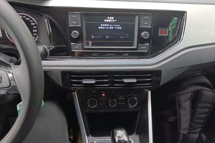 Used Volkswagen Polo 2019 Plus 1.5L Automatic Colorful Technology Edition Audio And AC Panel