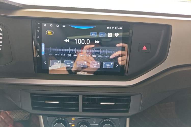 Used Volkswagen Polo 2019 Plus 1.5L Automatic Panoramic Enjoyment Edition Audio And AC Panel