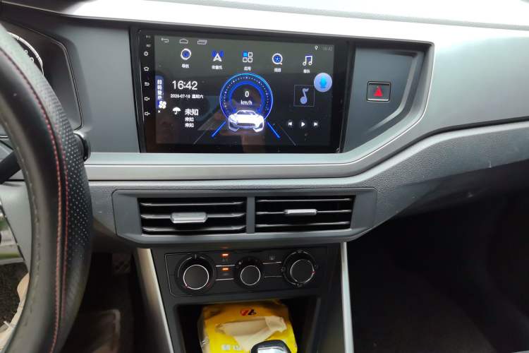 Used Volkswagen Polo 2019 Plus 1.5L Automatic Panoramic Enjoyment Edition Audio And AC Panel