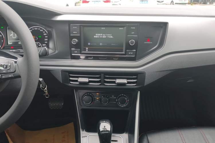 Used Volkswagen Polo 2019 Plus 1.5L Automatic Panoramic Enjoyment Edition Audio And AC Panel