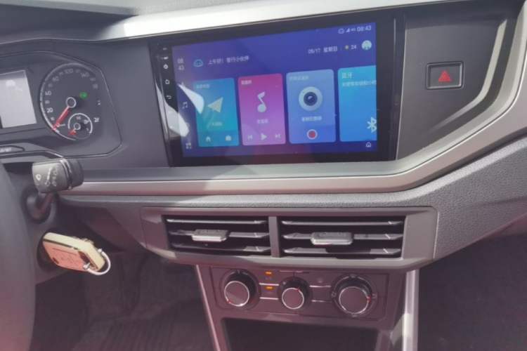 Used Volkswagen Polo 2019 Plus 1.5L Automatic Panoramic Enjoyment Edition Audio And AC Panel