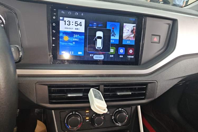 Used Volkswagen Polo 2019 Plus 1.5L Automatic Panoramic Enjoyment Edition Audio And AC Panel