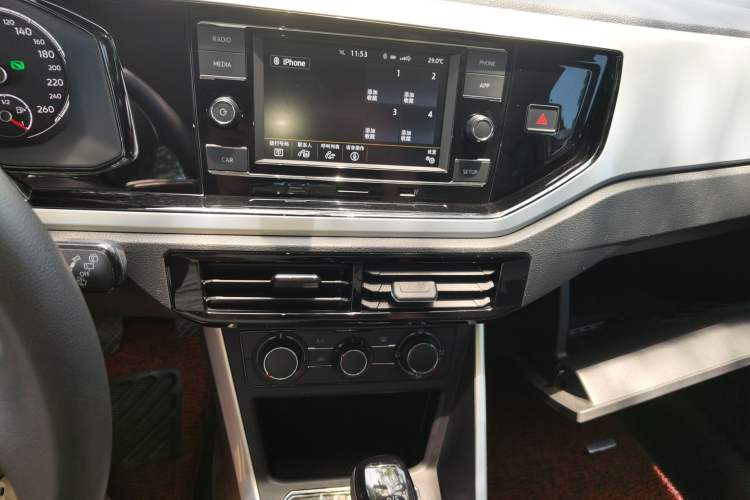 Used Volkswagen Polo 2019 Plus 1.5L Automatic Colorful Technology Edition Audio And AC Panel