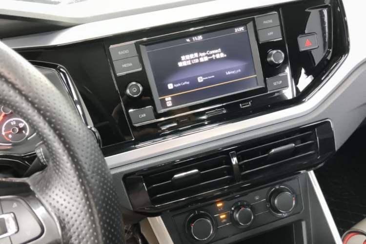 Used Volkswagen Polo 2019 Plus 1.5L Automatic Colorful Technology Edition Audio And AC Panel