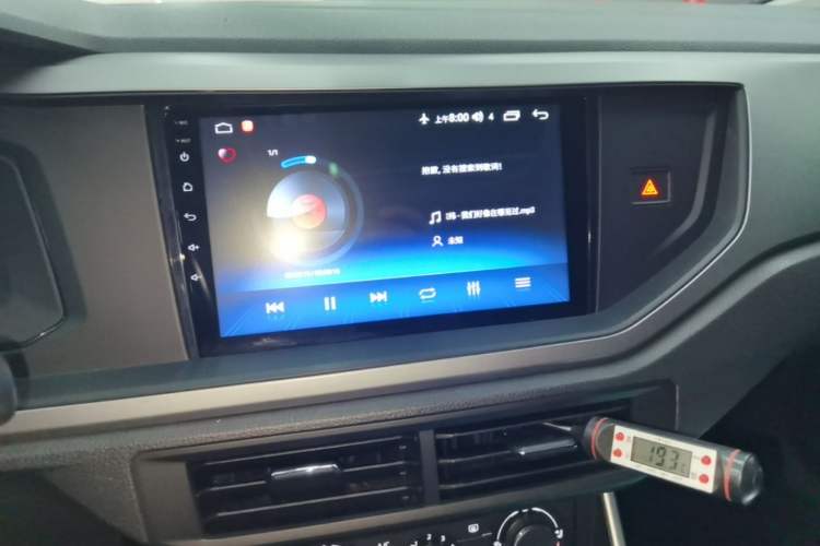 Used Volkswagen Polo 2019 Plus 1.5L Automatic Panoramic Enjoyment Edition Audio And AC Panel