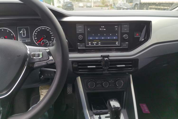 Used Volkswagen Polo 2019 Plus 1.5L Automatic Colorful Technology Edition Audio And AC Panel