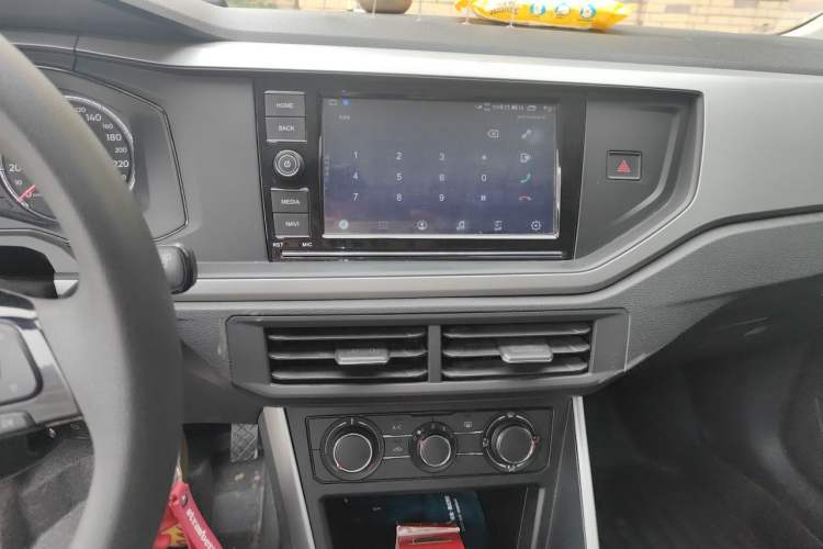 Used Volkswagen Polo 2019 Plus 1.5L Automatic Panoramic Enjoyment Edition Audio And AC Panel