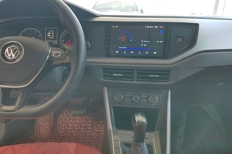Used Volkswagen Polo 2019 Plus 1.5L Automatic Panoramic Enjoyment Edition Audio And AC Panel