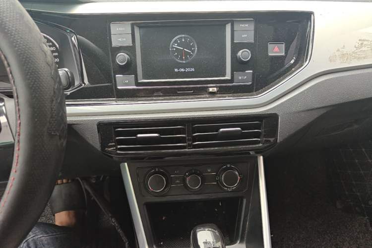 Used Volkswagen Polo 2019 Plus 1.5L Automatic Colorful Technology Edition Audio And AC Panel