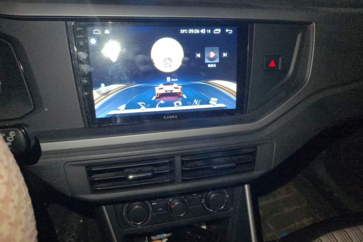 Used Volkswagen Polo 2019 Plus 1.5L Automatic Panoramic Enjoyment Edition Audio And AC Panel