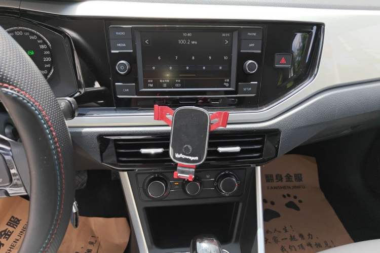 Used Volkswagen Polo 2019 Plus 1.5L Automatic Colorful Technology Edition Audio And AC Panel