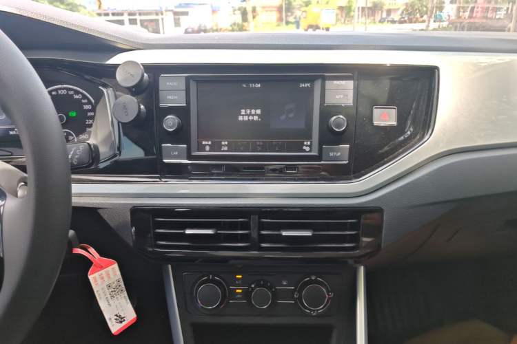 Used Volkswagen Polo 2019 Plus 1.5L Automatic Colorful Technology Edition Audio And AC Panel