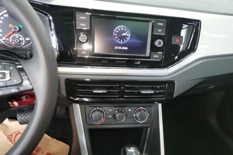 Used Volkswagen Polo 2019 Plus 1.5L Automatic Colorful Technology Edition Audio And AC Panel
