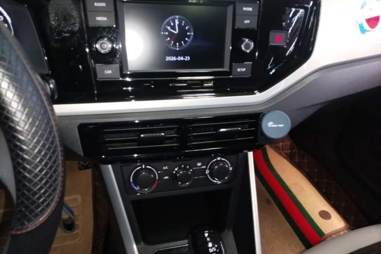 Used Volkswagen Polo 2019 Plus 1.5L Automatic Colorful Technology Edition Audio And AC Panel