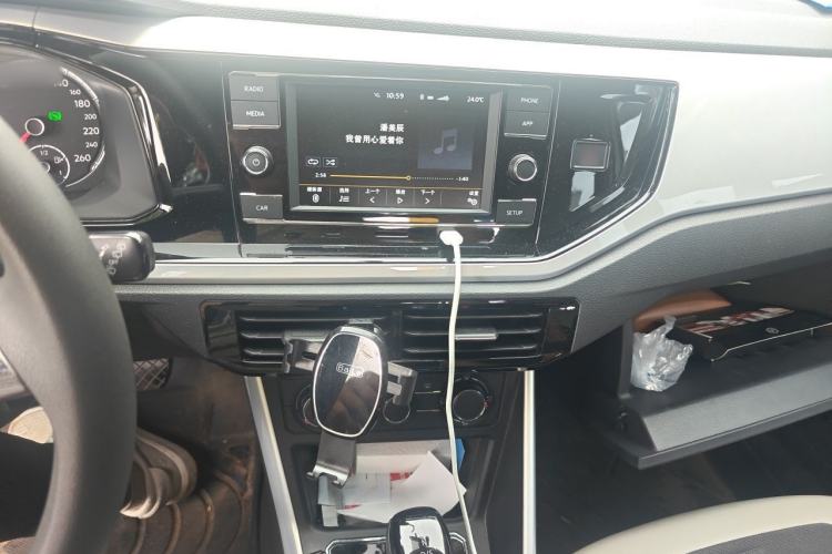 Used Volkswagen Polo 2019 Plus 1.5L Automatic Colorful Technology Edition Audio And AC Panel