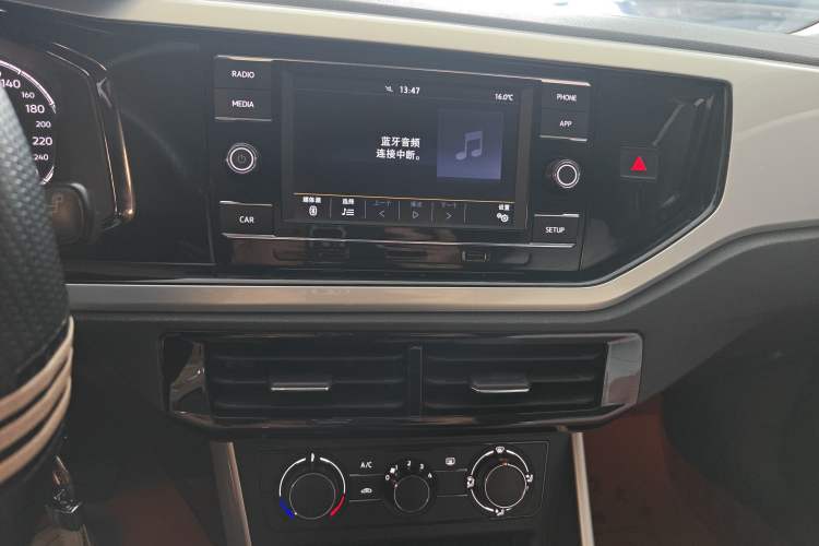 Used Volkswagen Polo 2019 Plus 1.5L Automatic Colorful Technology Edition Audio And AC Panel