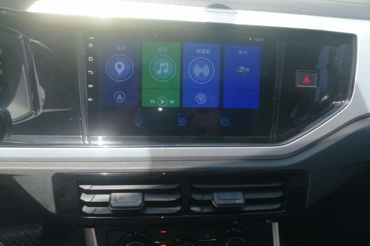 Used Volkswagen Polo 2019 Plus 1.5L Automatic Colorful Technology Edition Audio And AC Panel