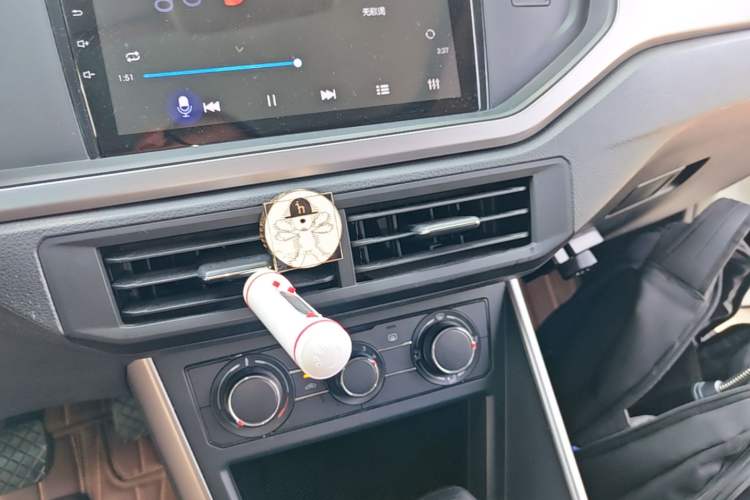 Used Volkswagen Polo 2019 Plus 1.5L Automatic Panoramic Enjoyment Edition Audio And AC Panel