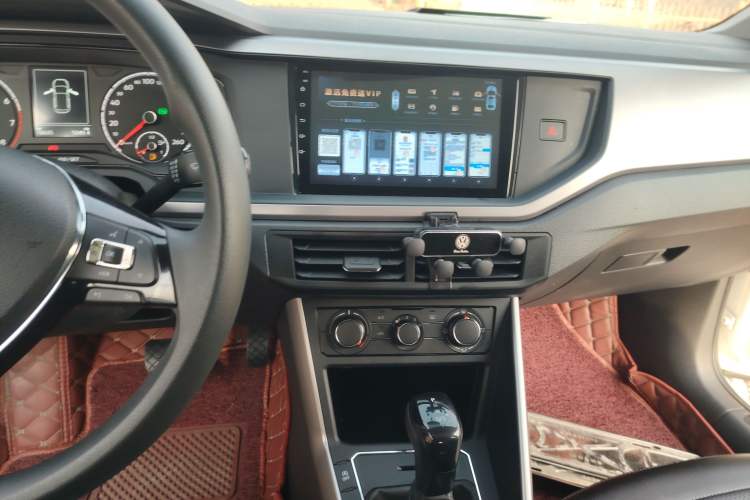 Used Volkswagen Polo 2019 Plus 1.5L Automatic Panoramic Enjoyment Edition Audio And AC Panel