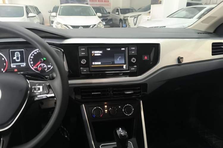 Used Volkswagen Polo 2019 Plus 1.5L Automatic Colorful Technology Edition Audio And AC Panel