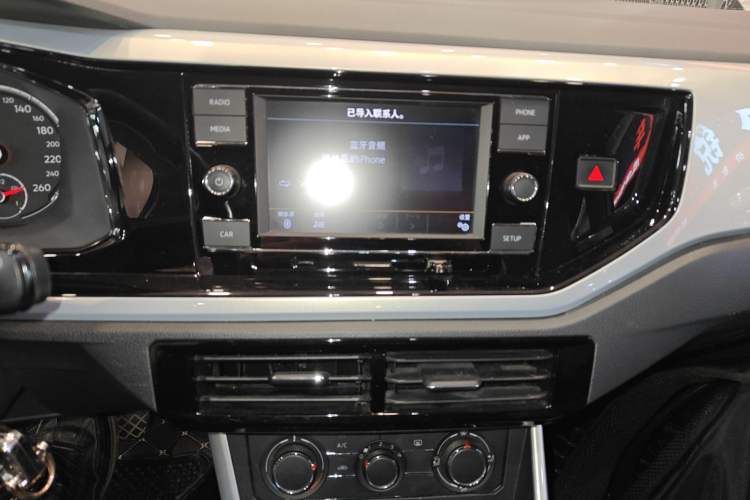 Used Volkswagen Polo 2019 Plus 1.5L Automatic Colorful Technology Edition Audio And AC Panel