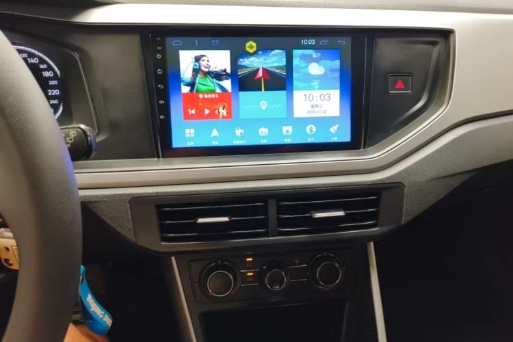 Used Volkswagen Polo 2019 Plus 1.5L Automatic Panoramic Enjoyment Edition Audio And AC Panel