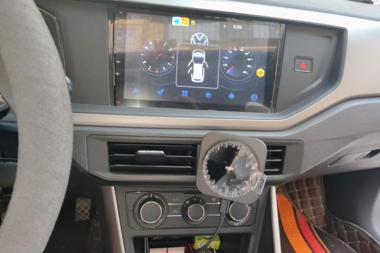 Used Volkswagen Polo 2019 Plus 1.5L Automatic Panoramic Enjoyment Edition Audio And AC Panel