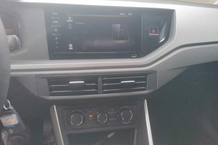 Used Volkswagen Polo 2019 Plus 1.5L Automatic Panoramic Enjoyment Edition Audio And AC Panel