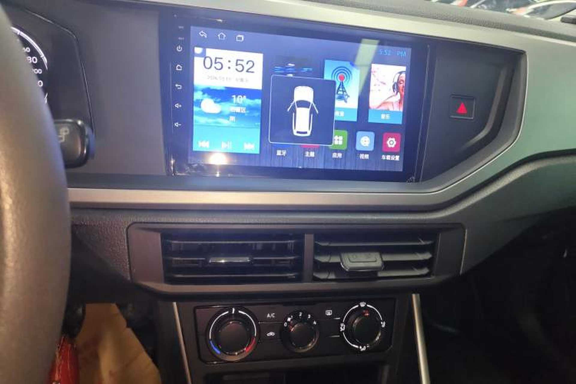 Used Volkswagen Polo 2019 Plus 1.5L Automatic Panoramic Enjoyment Edition Audio And AC Panel