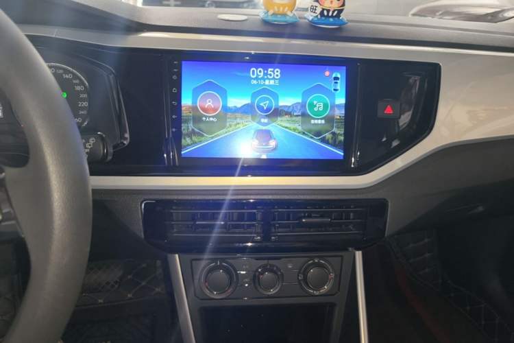 Used Volkswagen Polo 2019 Plus 1.5L Automatic Colorful Technology Edition Audio And AC Panel