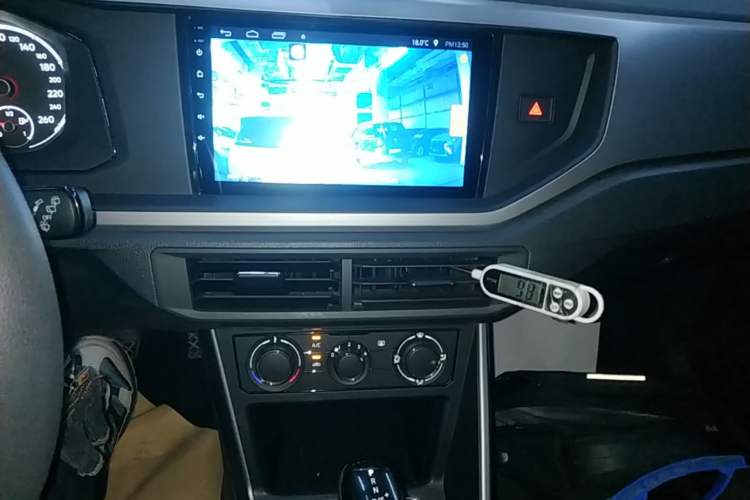 Used Volkswagen Polo 2019 Plus 1.5L Automatic Panoramic Enjoyment Edition Audio And AC Panel
