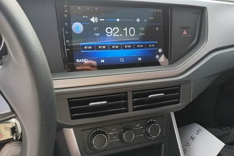 Used Volkswagen Polo 2019 Plus 1.5L Automatic Panoramic Enjoyment Edition Audio And AC Panel