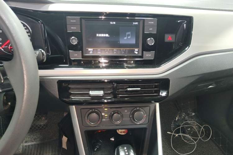 Used Volkswagen Polo 2019 Plus 1.5L Automatic Colorful Technology Edition Audio And AC Panel