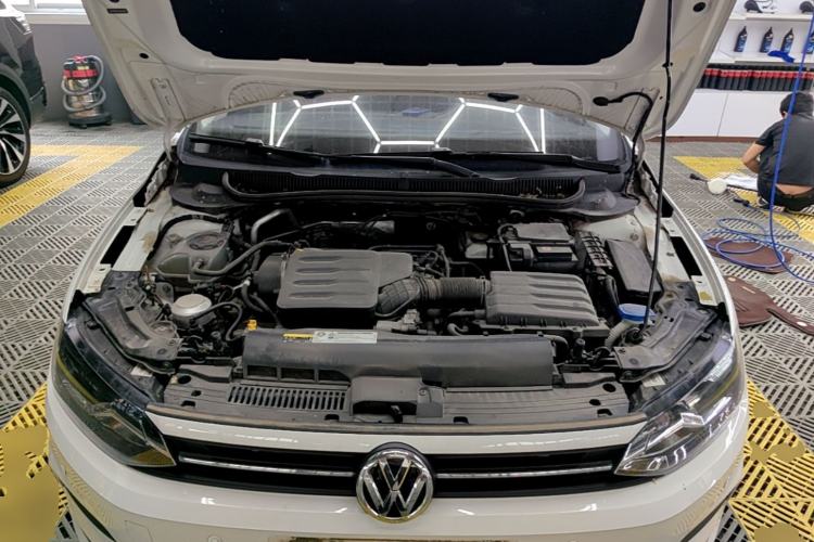 Used Volkswagen Polo 2019 Plus 1.5L Automatic Panoramic Enjoyment Edition Engine Bay