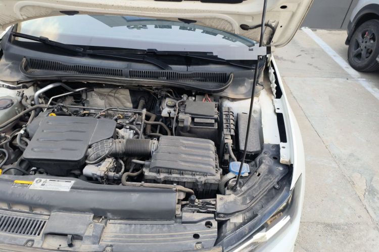 Used Volkswagen Polo 2019 Plus 1.5L Automatic Panoramic Enjoyment Edition Engine Bay Left