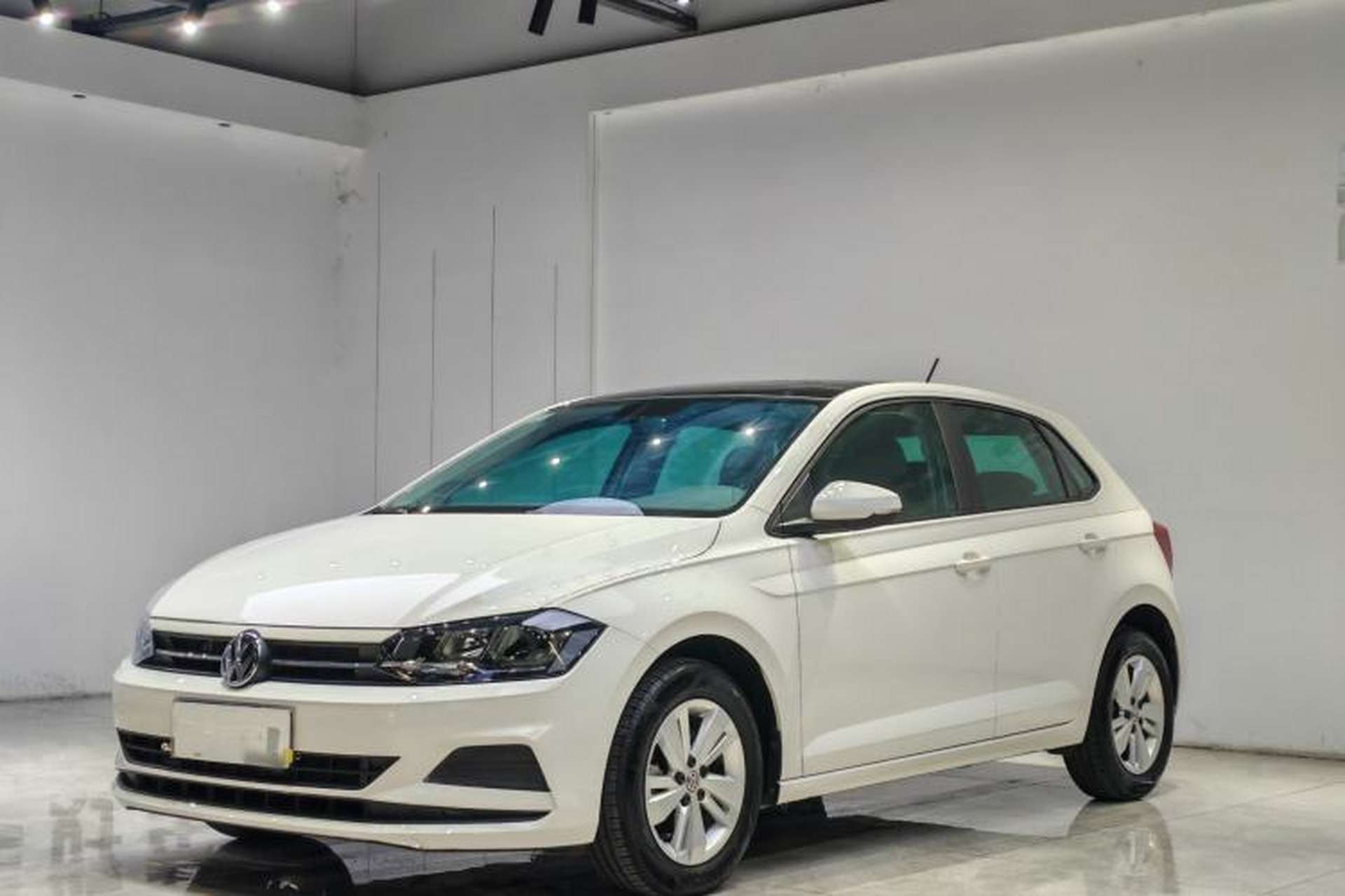 Used Volkswagen Polo 2019 Plus 1.5L Automatic Panoramic Enjoyment Edition Front Left 45 Deg