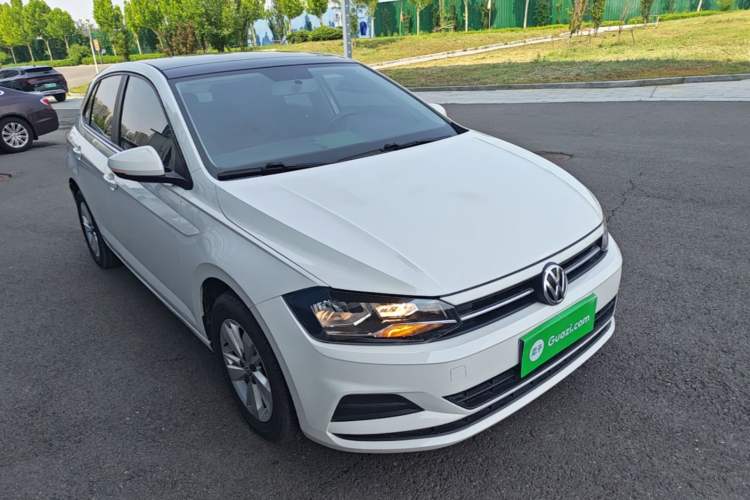 Used Volkswagen Polo 2019 Plus 1.5L Automatic Panoramic Enjoyment Edition Front Right 45 Deg