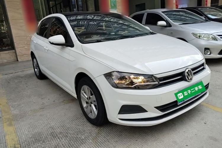 Used Volkswagen Polo 2019 Plus 1.5L Automatic Panoramic Enjoyment Edition Front Right 45 Deg