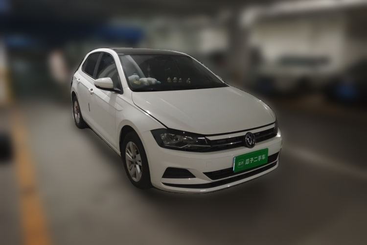 Used Volkswagen Polo 2019 Plus 1.5L Automatic Panoramic Enjoyment Edition Front Right 45 Deg
