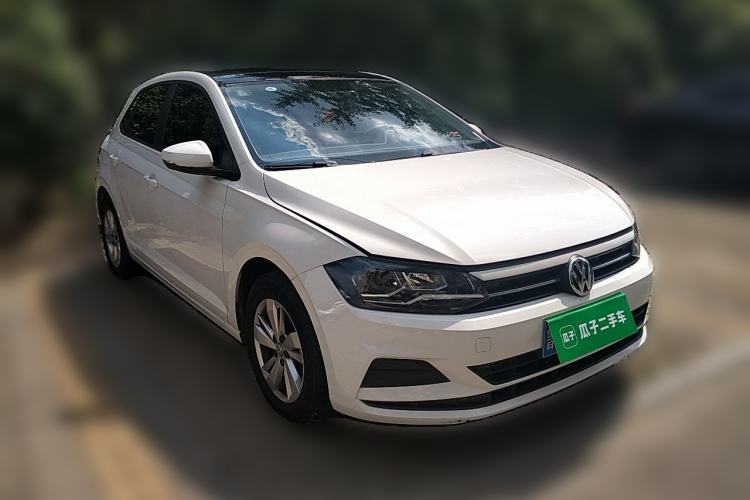 Used Volkswagen Polo 2019 Plus 1.5L Automatic Panoramic Enjoyment Edition Front Right 45 Deg