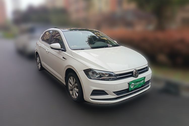 Used Volkswagen Polo 2019 Plus 1.5L Automatic Colorful Technology Edition Front Right 45 Deg