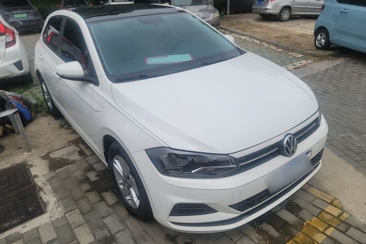 Used Volkswagen Polo 2019 Plus 1.5L Automatic Panoramic Enjoyment Edition Front Right 45 Deg