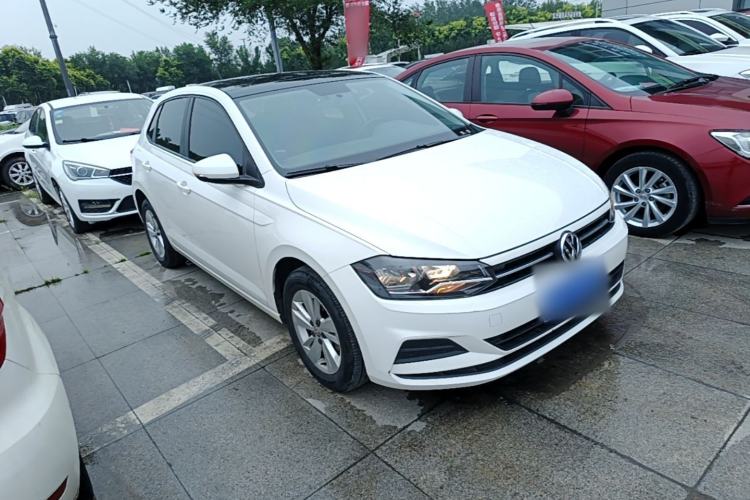 Used Volkswagen Polo 2019 Plus 1.5L Automatic Panoramic Enjoyment Edition Front Right 45 Deg