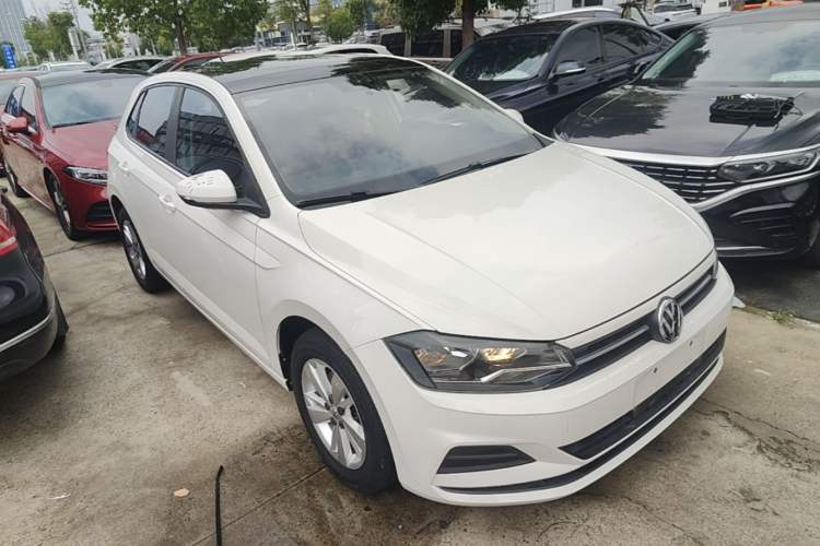 Used Volkswagen Polo 2019 Plus 1.5L Automatic Panoramic Enjoyment Edition Front Right 45 Deg
