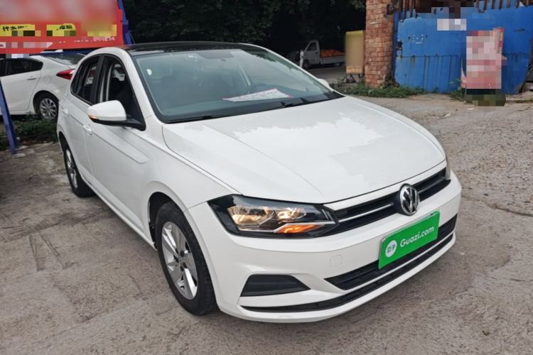Used Volkswagen Polo 2019 Plus 1.5L Automatic Panoramic Enjoyment Edition Front Right 45 Deg